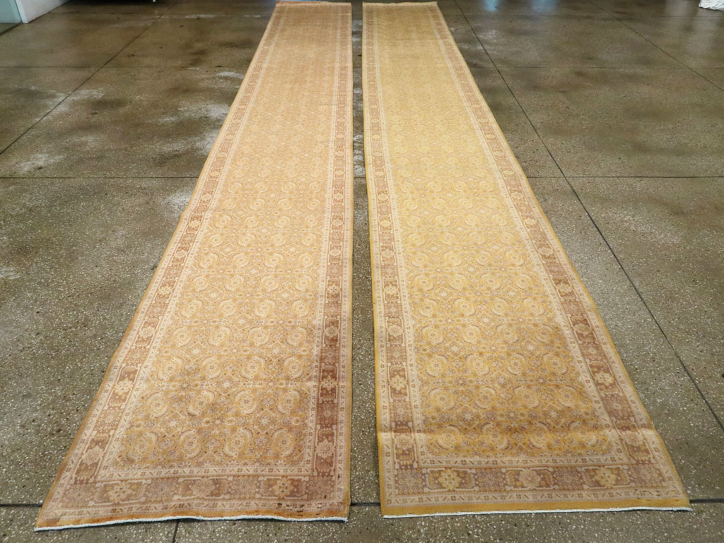 Antique Persian Tabriz Runner, No.13268 - Galerie Shabab