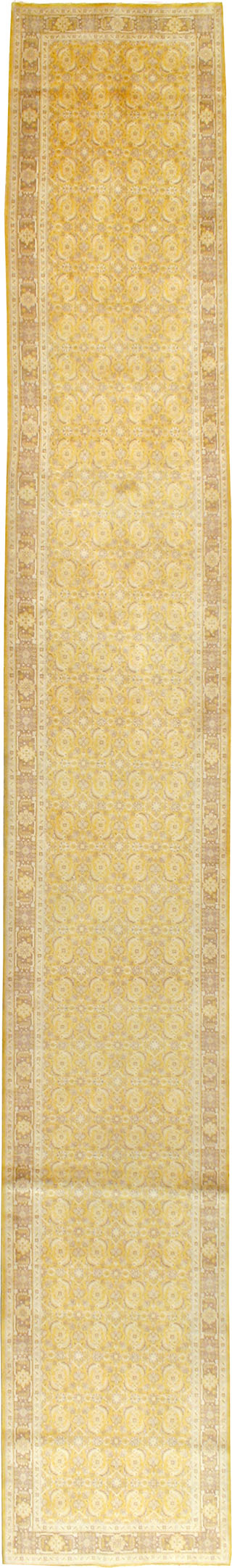 Vintage Persian Tabriz Long Runner, No.13269 - Galerie Shabab
