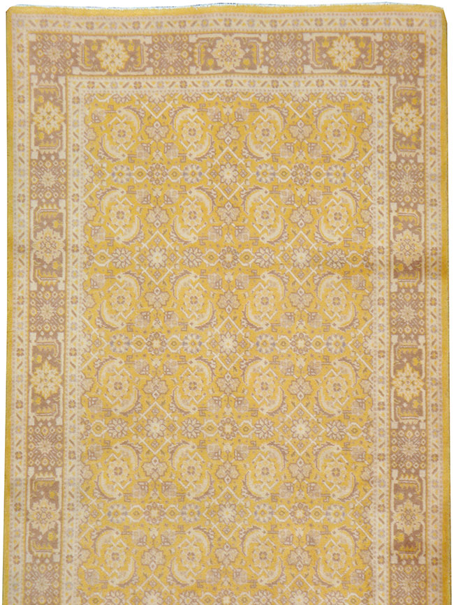Vintage Persian Tabriz Long Runner, No.13269 - Galerie Shabab
