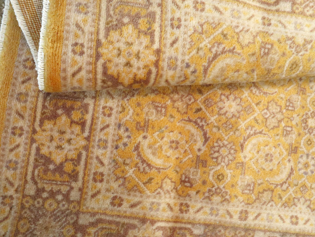 Vintage Persian Tabriz Long Runner, No.13269 - Galerie Shabab