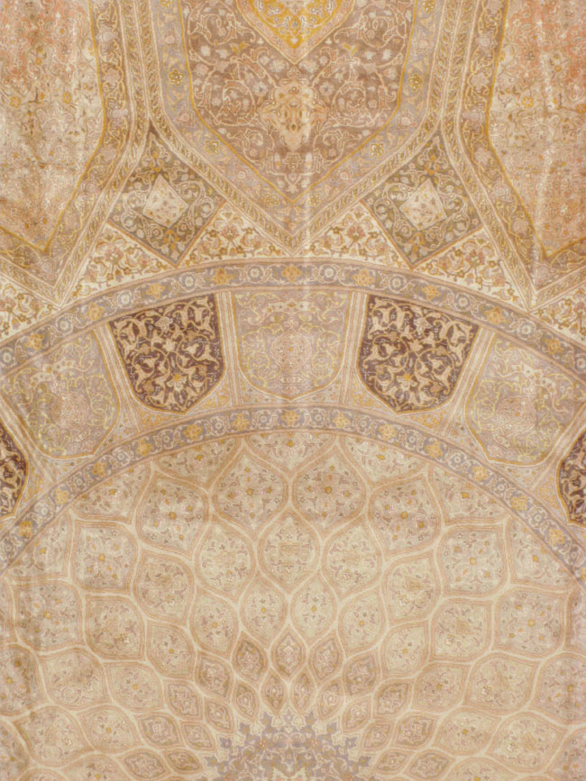 Vintage Persian Tabriz Carpet, No.13291 - Galerie Shabab