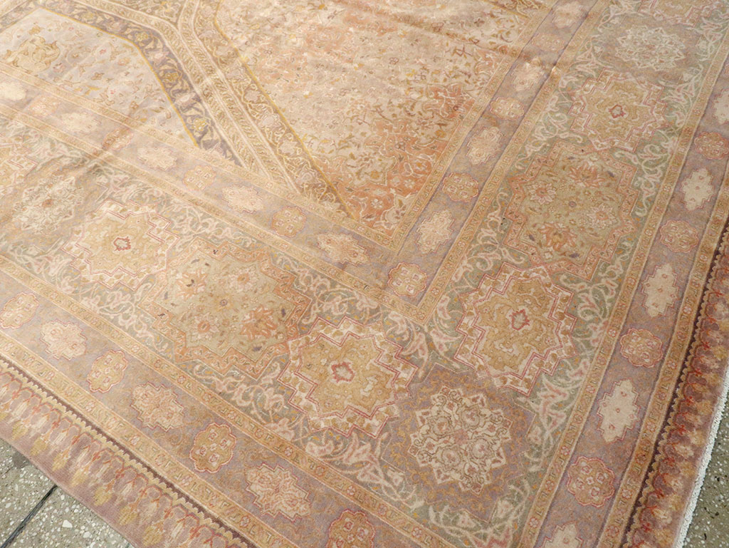 Vintage Persian Tabriz Carpet, No.13291 - Galerie Shabab