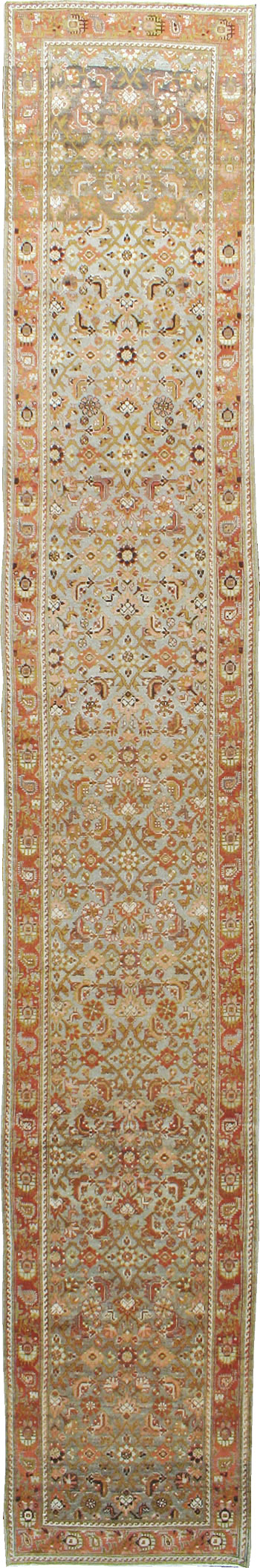 Vintage Persian Malayer Runner, No.13293 - Galerie Shabab