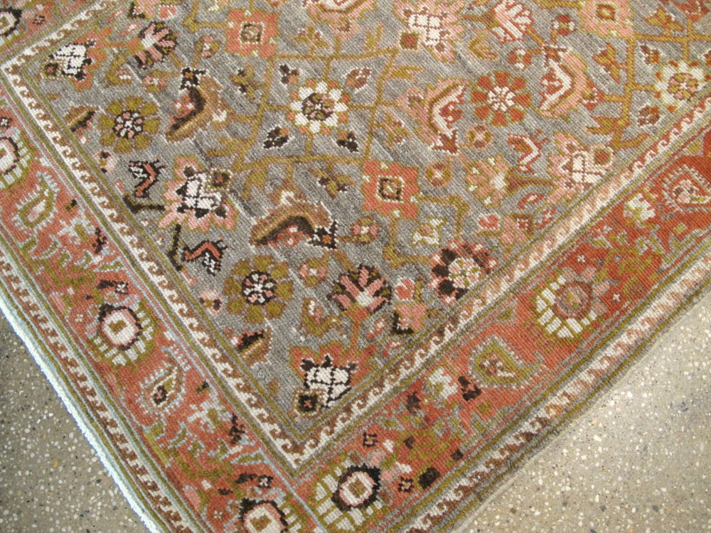 Vintage Persian Malayer Runner, No.13293 - Galerie Shabab
