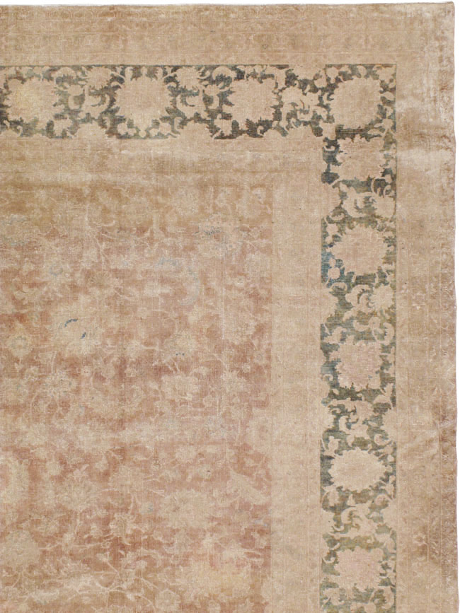 Antique Persian Tabriz Carpet, No.13296 - Galerie Shabab