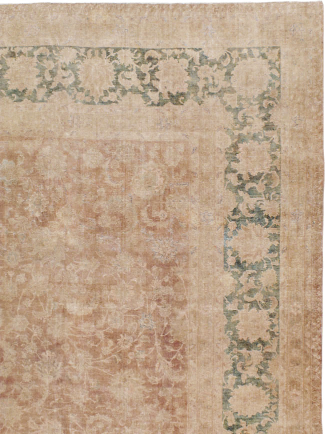 Antique Persian Tabriz Carpet, No.13296 - Galerie Shabab