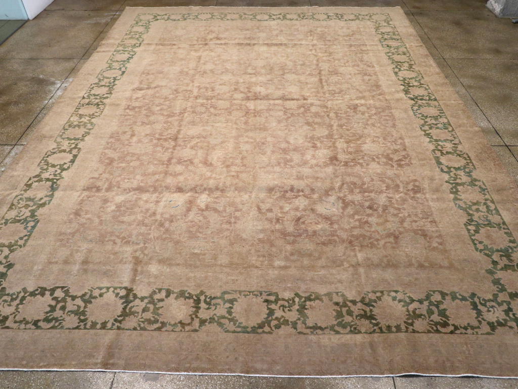 Antique Persian Tabriz Carpet, No.13296 - Galerie Shabab