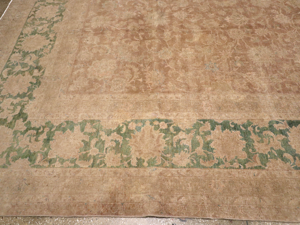 Antique Persian Tabriz Carpet, No.13296 - Galerie Shabab