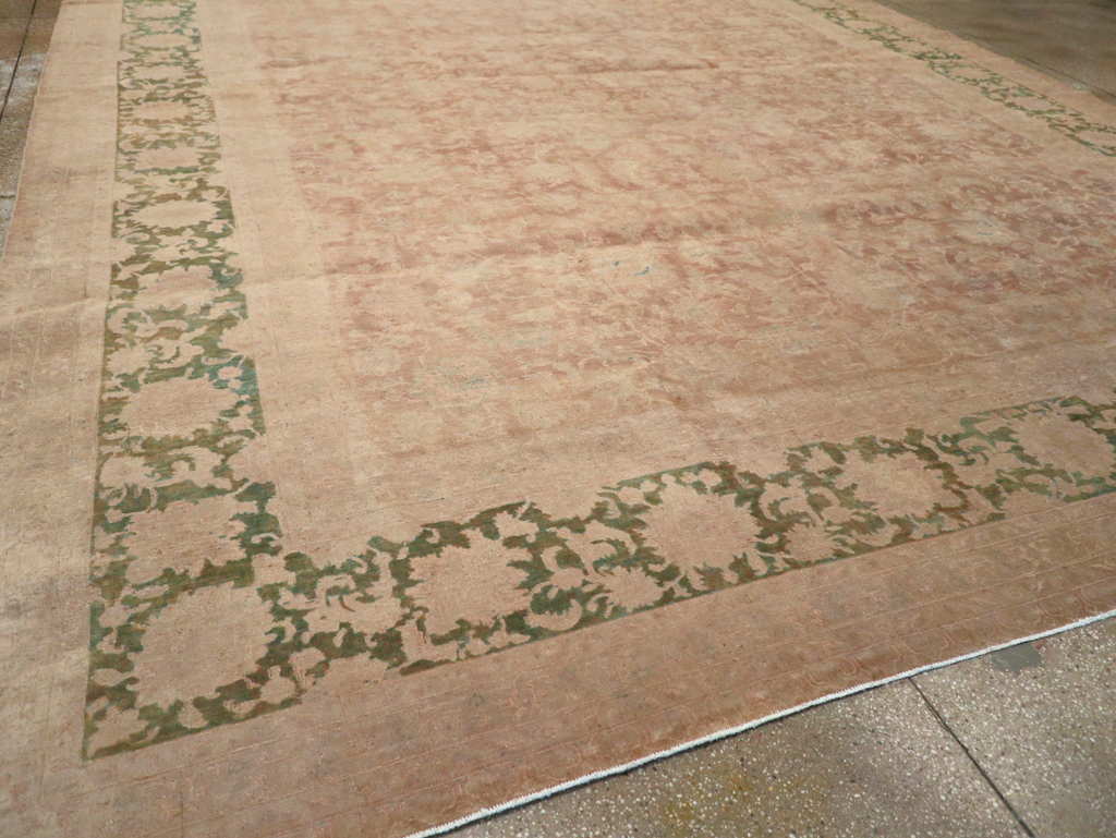 Antique Persian Tabriz Carpet, No.13296 - Galerie Shabab