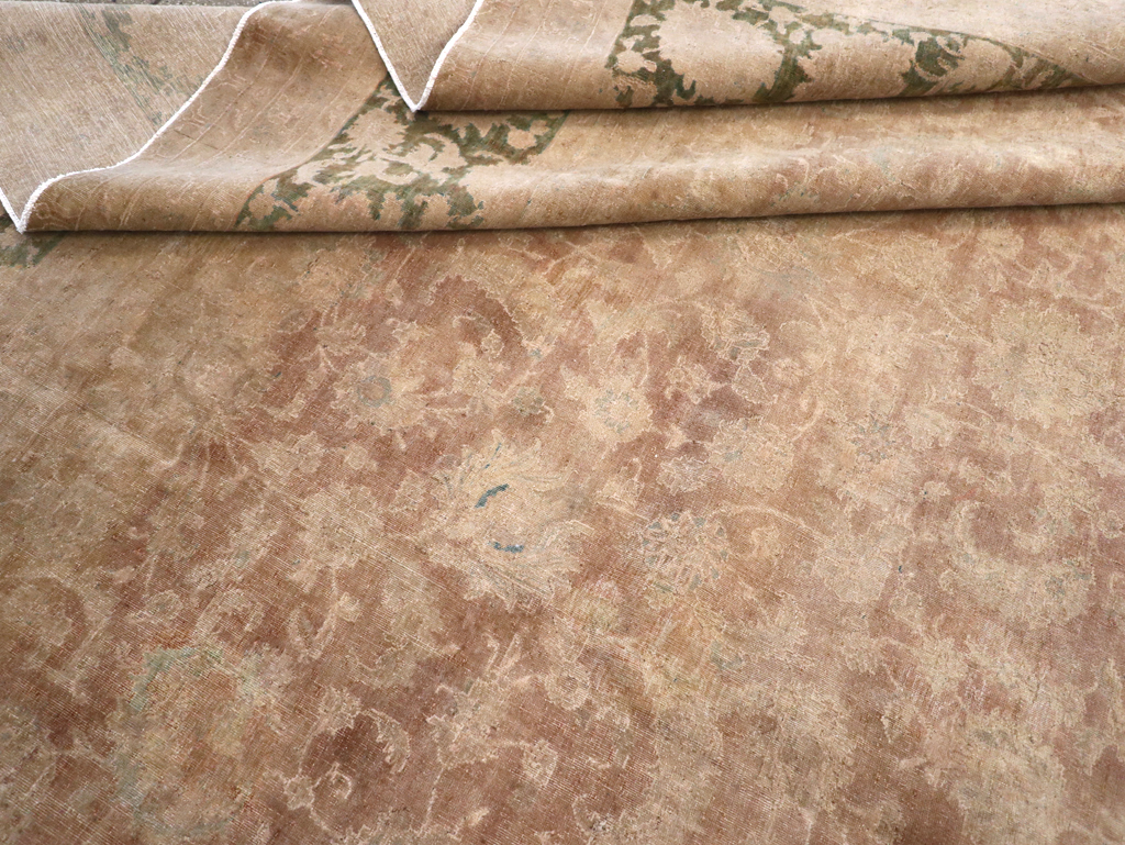 Antique Persian Tabriz Carpet, No.13296 - Galerie Shabab