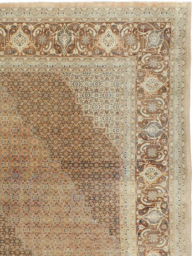 Antique Persian Tabriz Carpet, No.13297 - Galerie Shabab