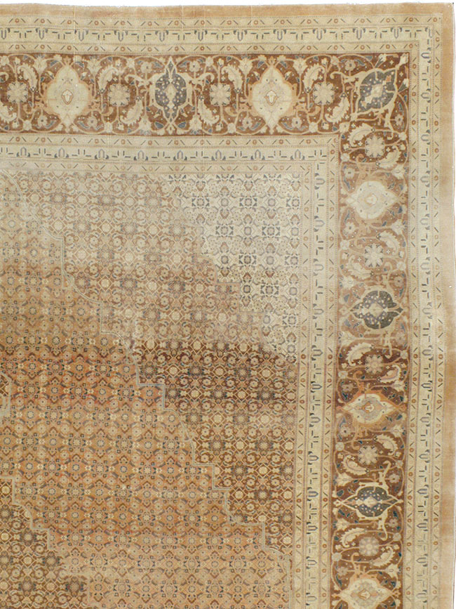 Antique Persian Tabriz Carpet, No.13297 - Galerie Shabab