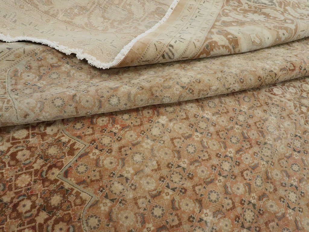 Antique Persian Tabriz Carpet, No.13297 - Galerie Shabab