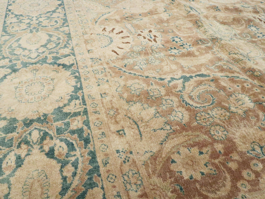 Antique Persian Tabriz Carpet, No.13299 - Galerie Shabab