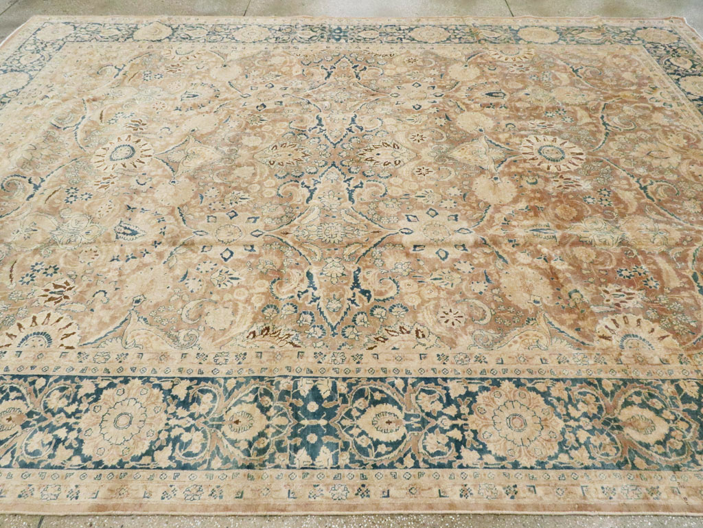 Antique Persian Tabriz Carpet, No.13299 - Galerie Shabab