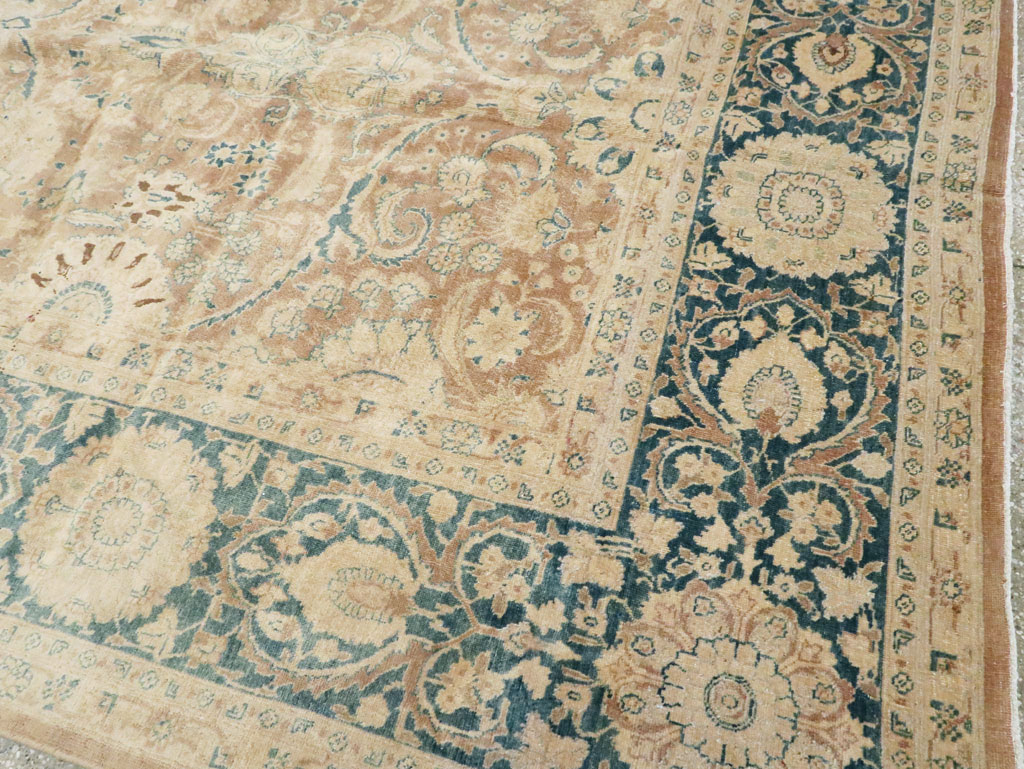 Antique Persian Tabriz Carpet, No.13299 - Galerie Shabab