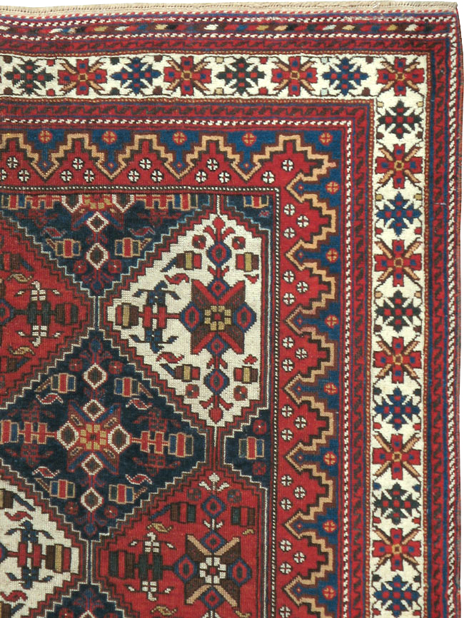 Antique Persian Afshar  Rug, No.13309 - Galerie Shabab