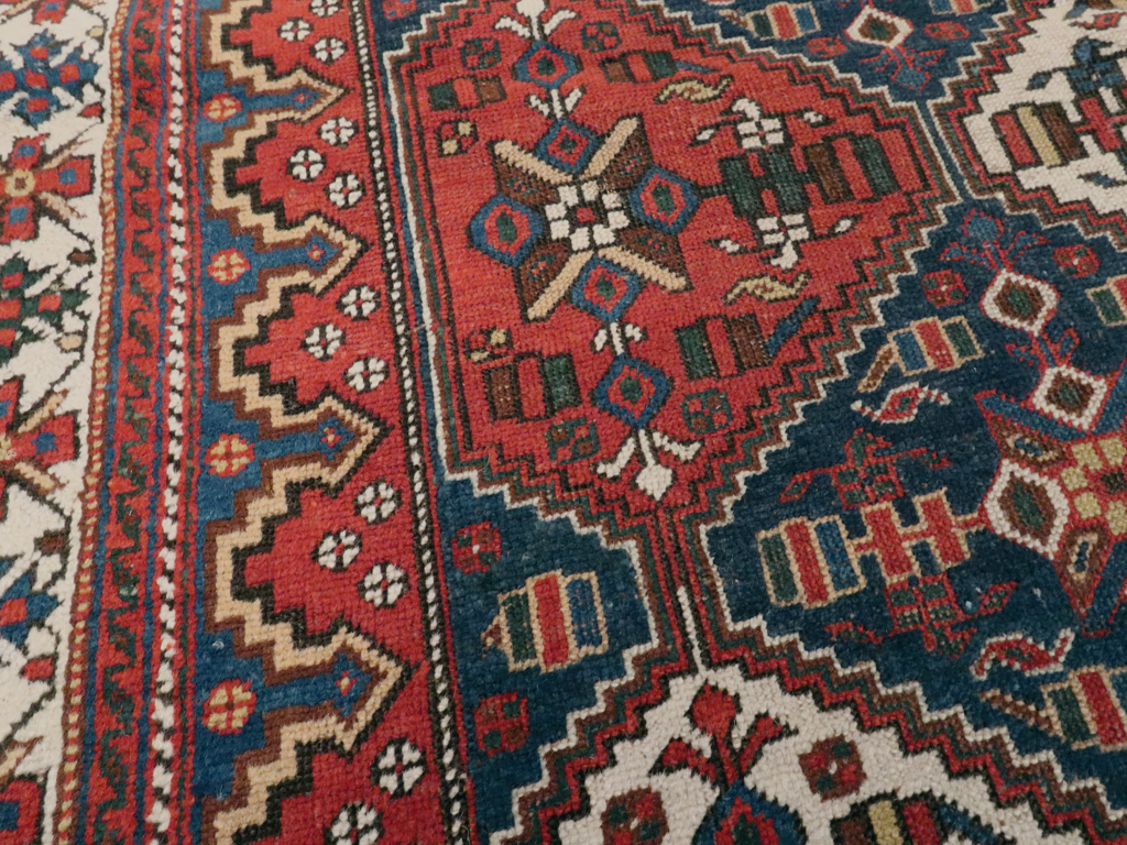 Antique Persian Afshar  Rug, No.13309 - Galerie Shabab