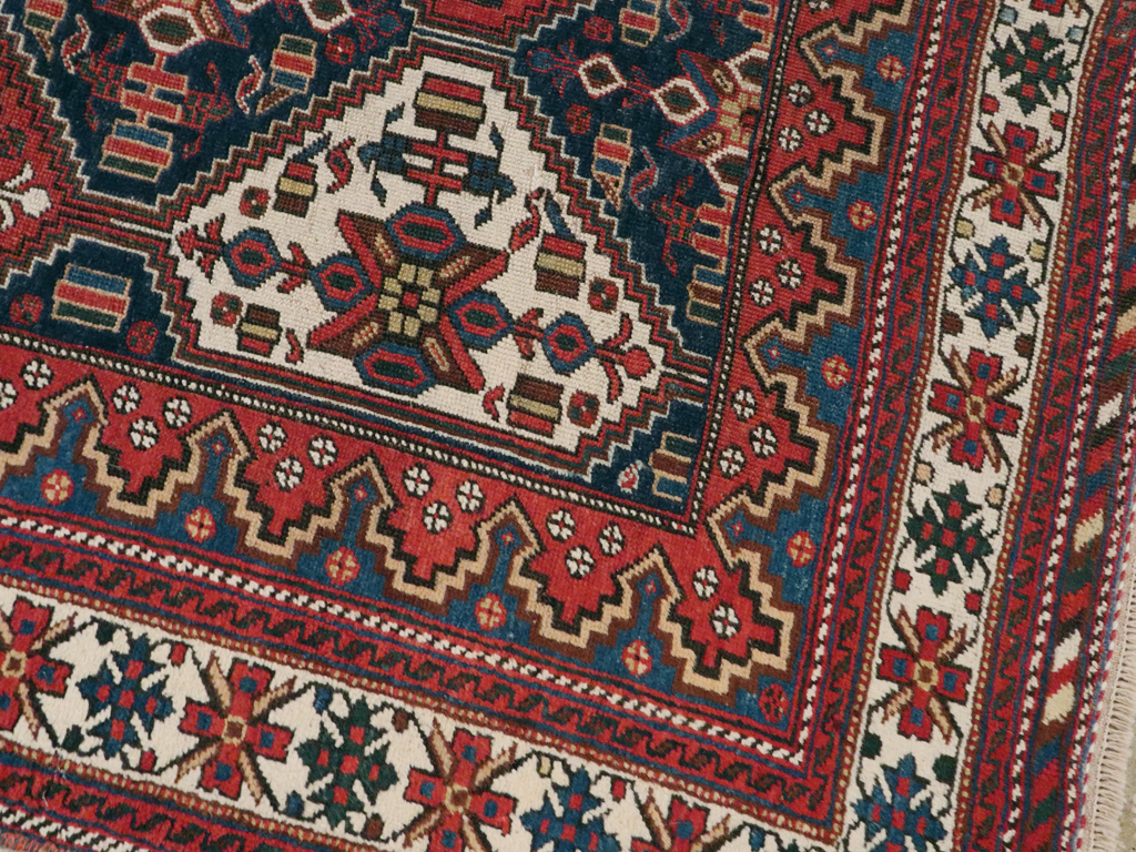 Antique Persian Afshar  Rug, No.13309 - Galerie Shabab
