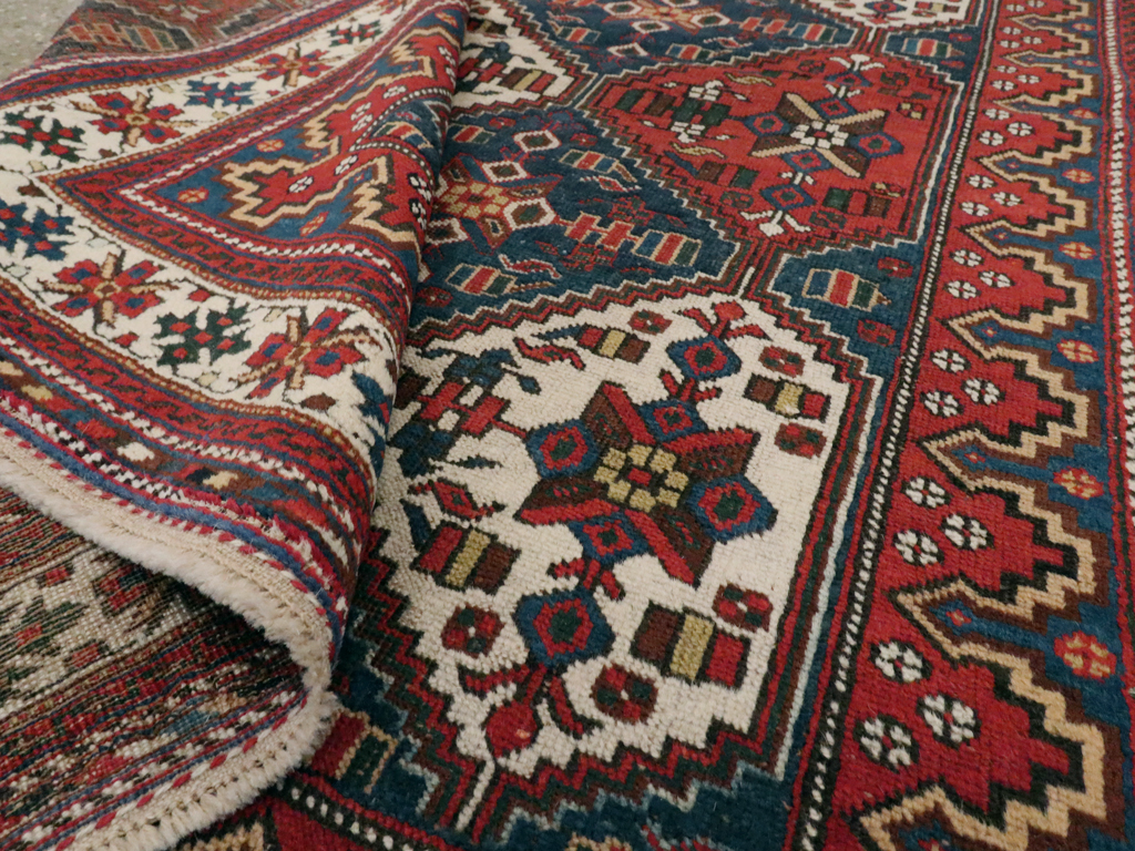 Antique Persian Afshar  Rug, No.13309 - Galerie Shabab