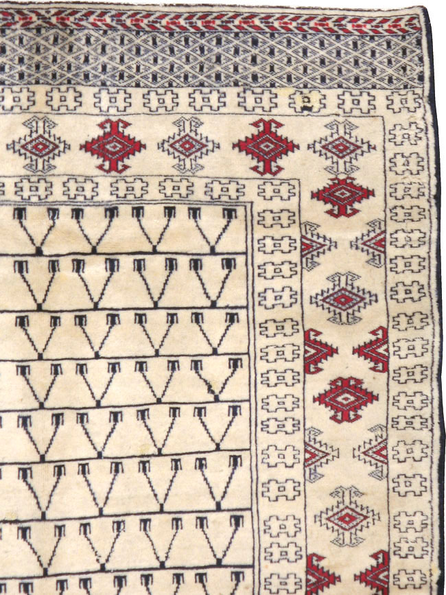 Vintage Persian Baluch Rug, No.13313 - Galerie Shabab