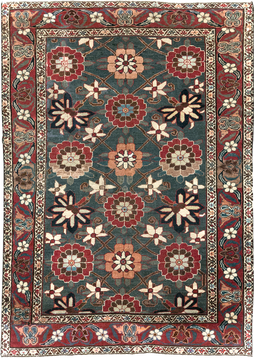 Antique Persian Malayer Rug, No.13314 - Galerie Shabab