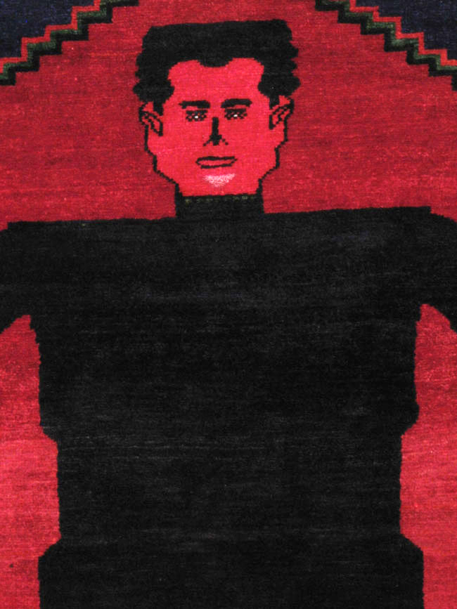 Vintage Shiraz Pictorial Rug, No.13322 - Galerie Shabab