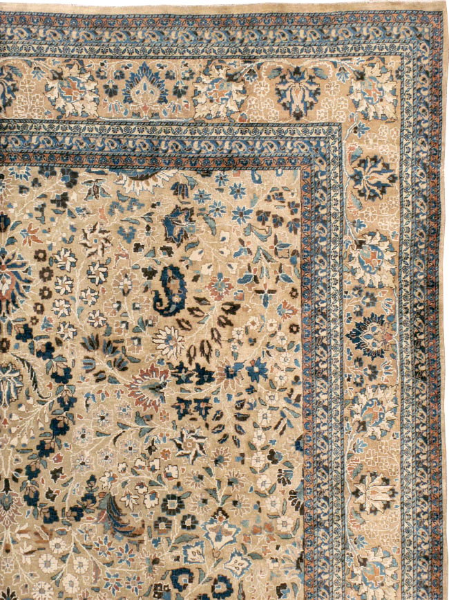 Antique Persian Mashad Carpet, No.13326 - Galerie Shabab