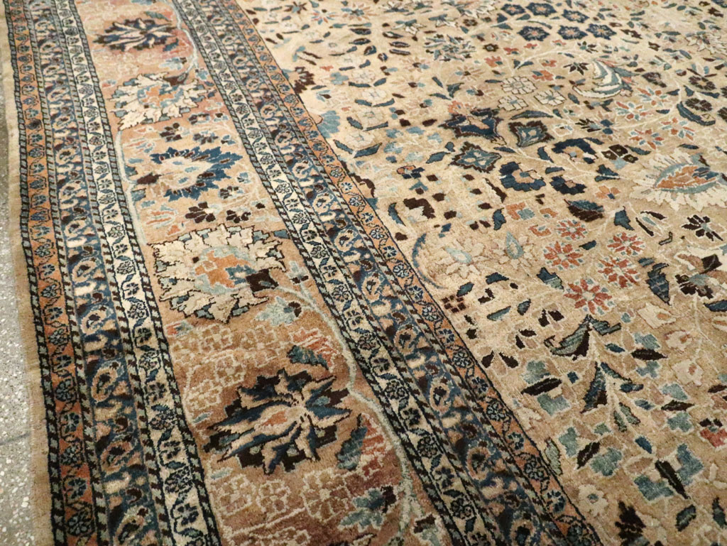 Antique Persian Mashad Carpet, No.13326 - Galerie Shabab