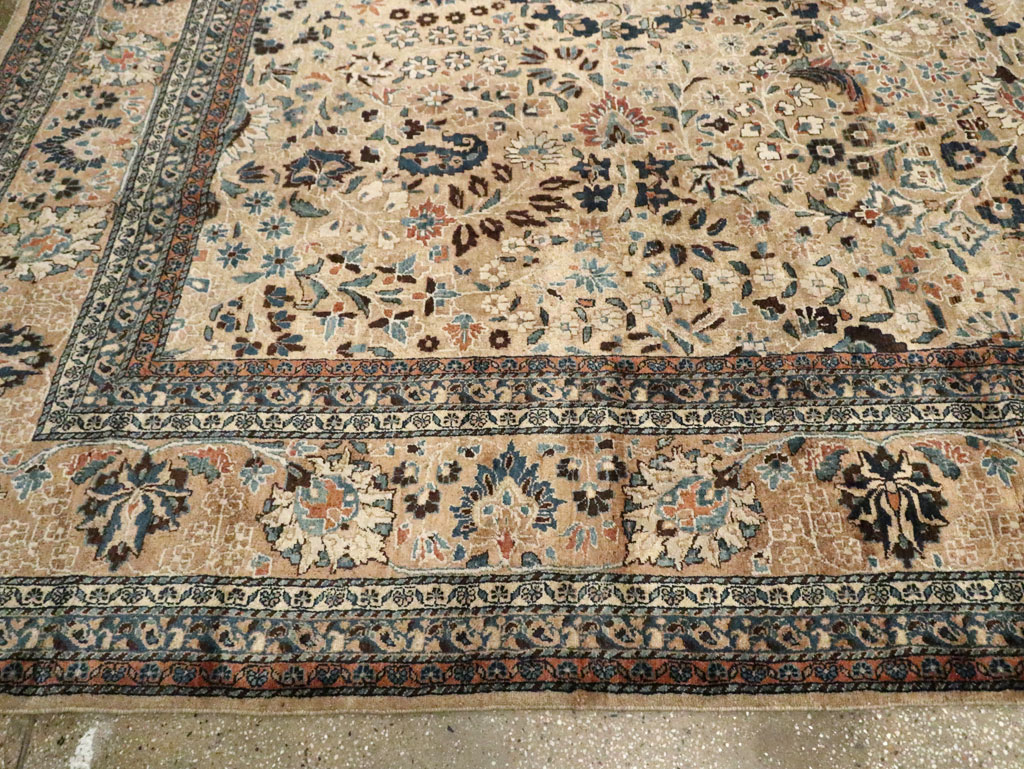 Antique Persian Mashad Carpet, No.13326 - Galerie Shabab