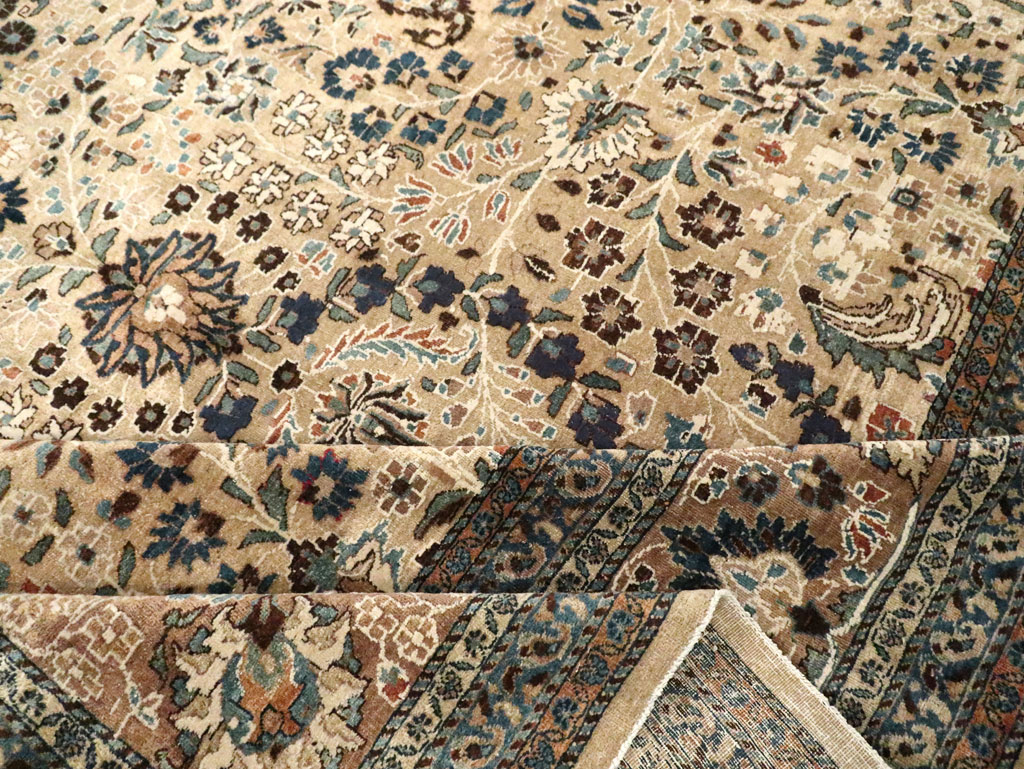 Antique Persian Mashad Carpet, No.13326 - Galerie Shabab