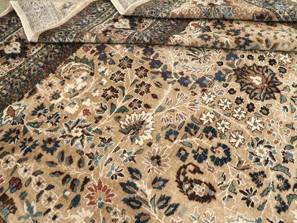 Antique Persian Mashad Carpet, No.13326 - Galerie Shabab