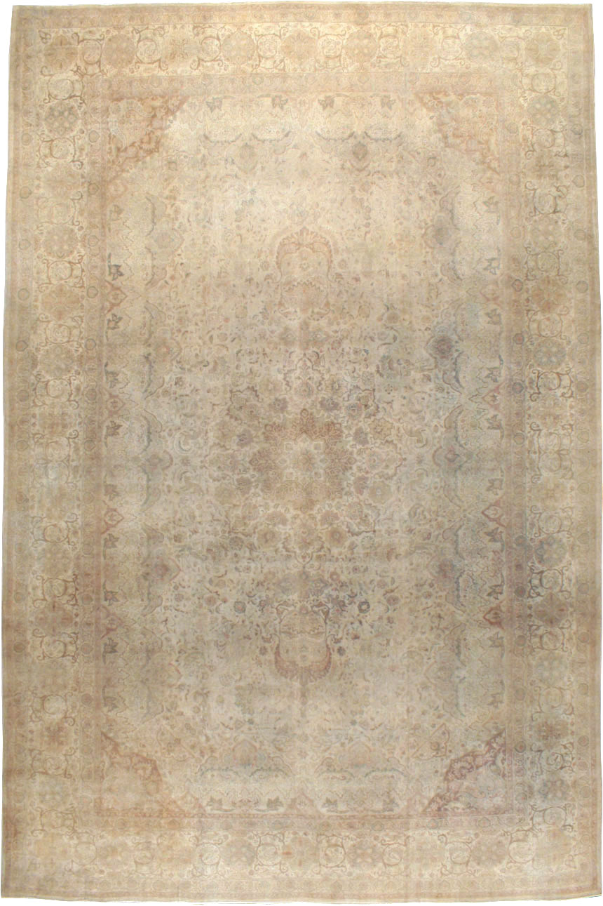 Vintage Persian Tabriz Carpet, No.13334 - Galerie Shabab