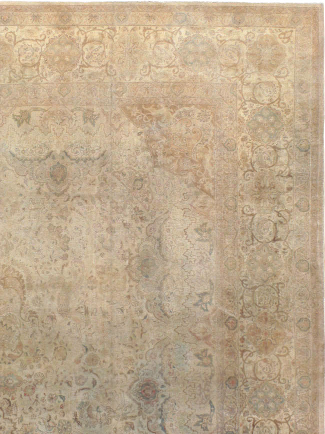 Vintage Persian Tabriz Carpet, No.13334 - Galerie Shabab