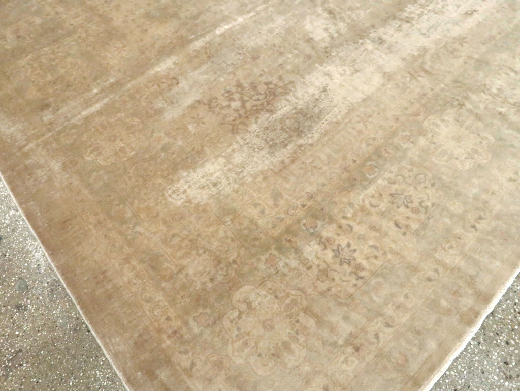 Antique Persian Tabriz Carpet, No.13335 - Galerie Shabab
