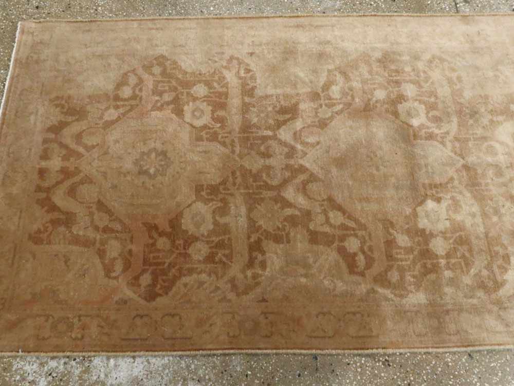 Antique Persian Tabriz Runner, No.13339 - Galerie Shabab