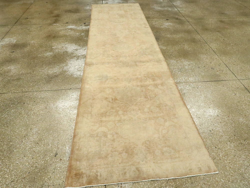 Antique Persian Tabriz Runner, No.13340 - Galerie Shabab