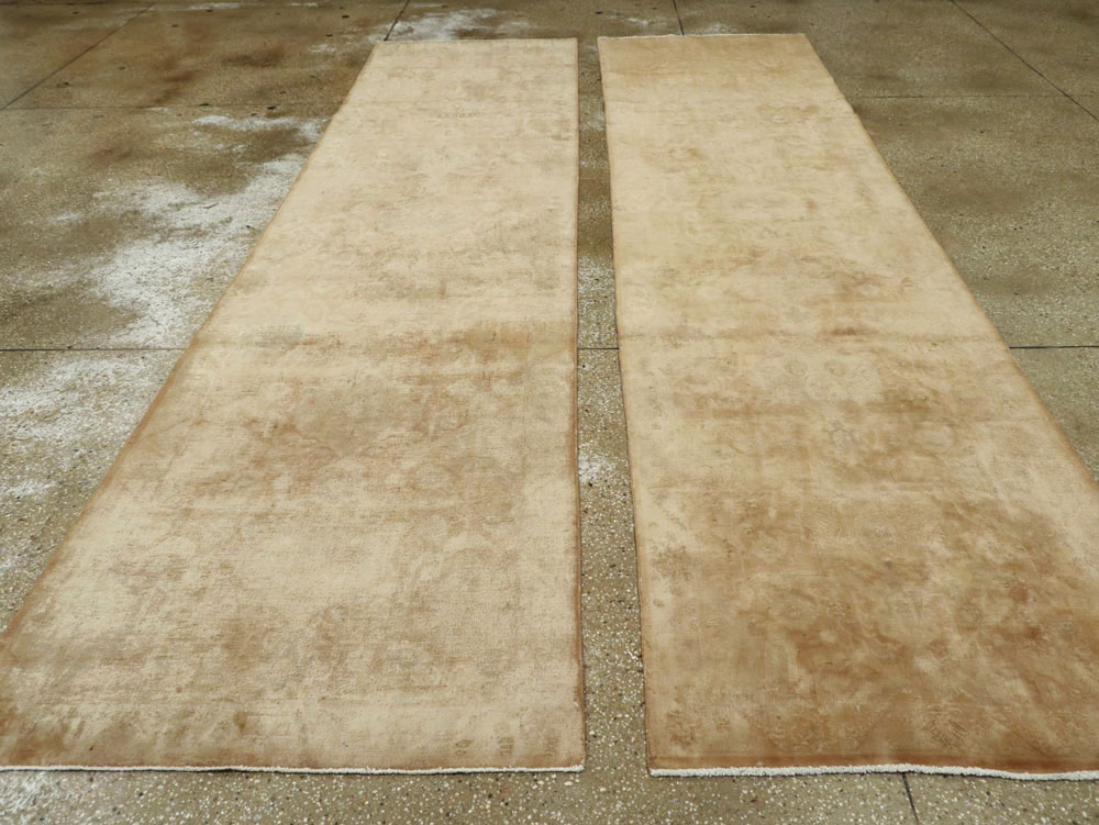 Antique Persian Tabriz Runner, No.13341 - Galerie Shabab