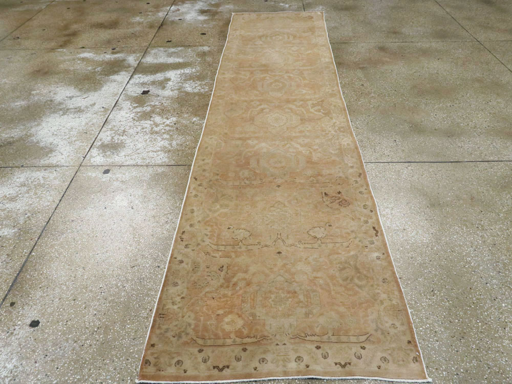 Antique Persian Tabriz Runner, No.13342 - Galerie Shabab
