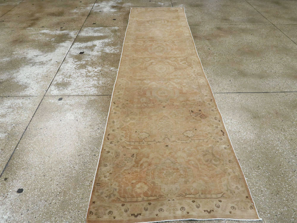 Antique Persian Tabriz Runner, No.13342 - Galerie Shabab