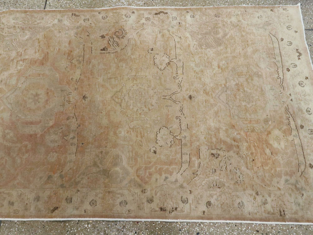 Antique Persian Tabriz Runner, No.13342 - Galerie Shabab
