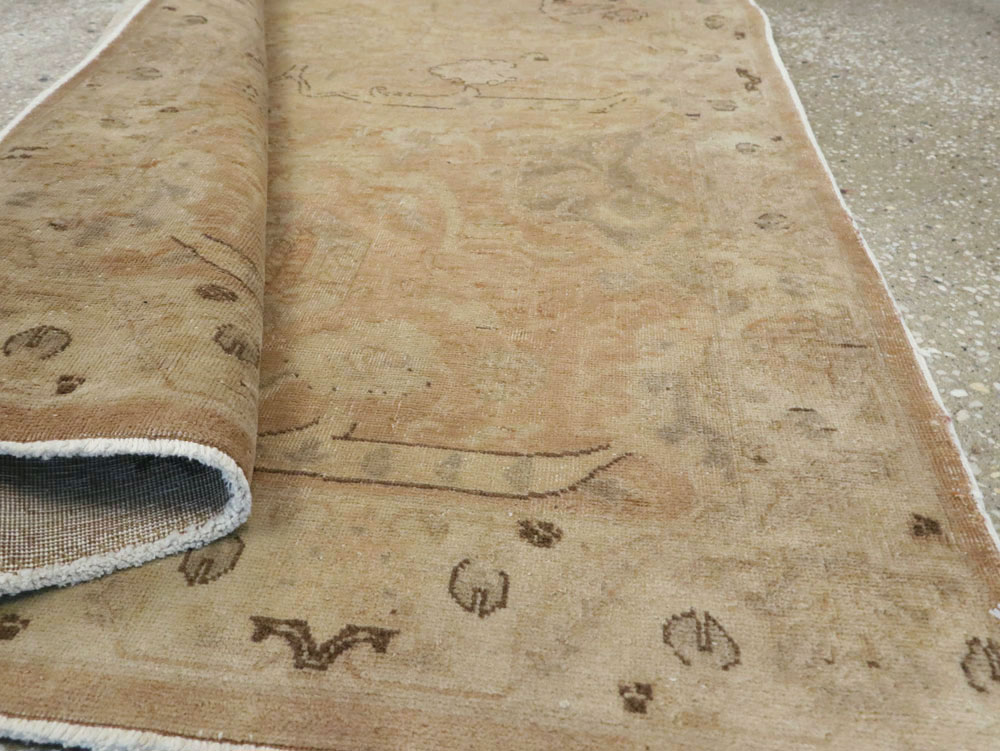 Antique Persian Tabriz Runner, No.13342 - Galerie Shabab