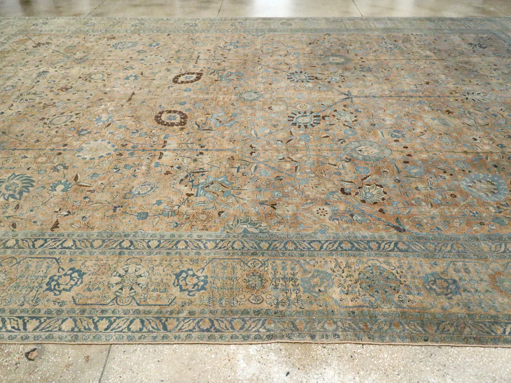 Antique Persian Tabriz Carpet, No.13347 - Galerie Shabab