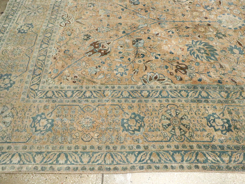 Antique Persian Tabriz Carpet, No.13347 - Galerie Shabab