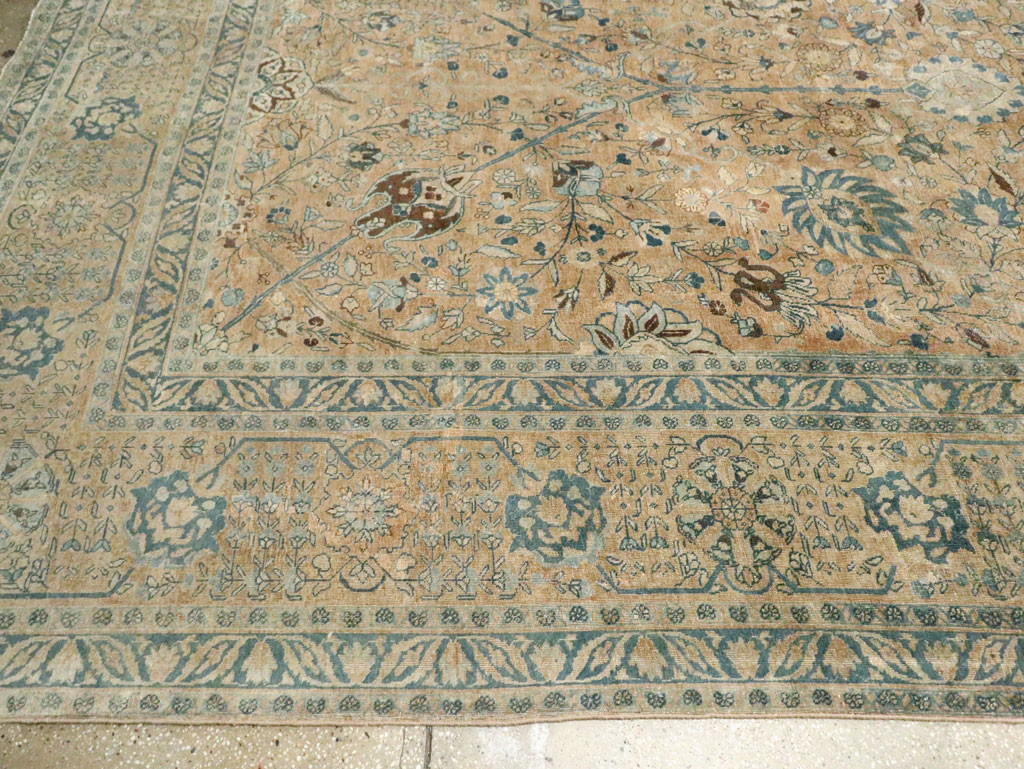 Antique Persian Tabriz Carpet, No.13347 - Galerie Shabab