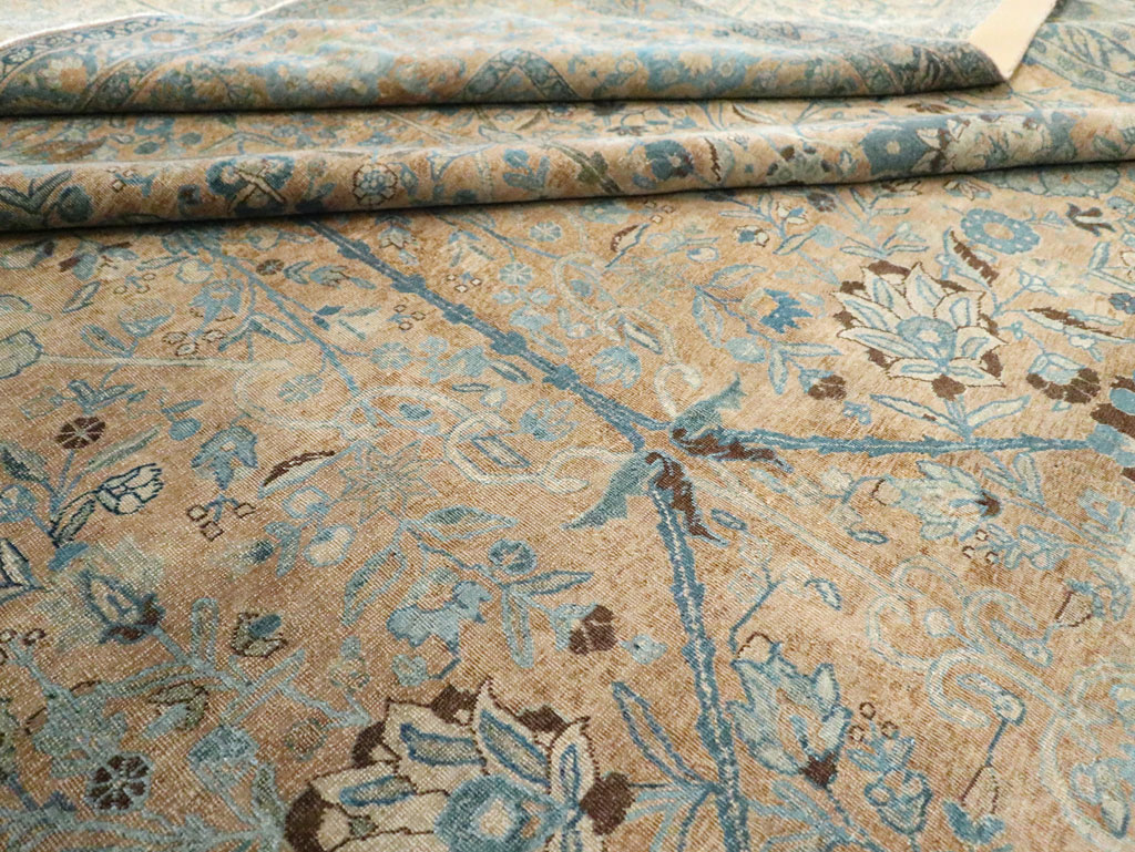 Antique Persian Tabriz Carpet, No.13347 - Galerie Shabab