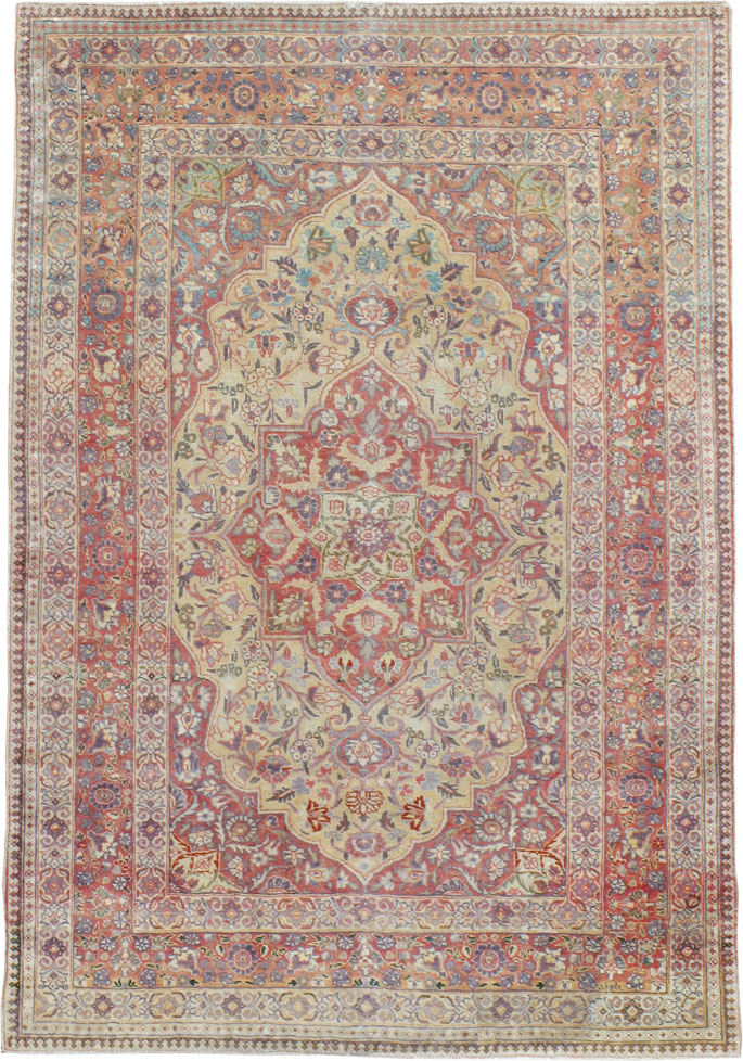 Antique Persian Tabriz Rug, No.13362 - Galerie Shabab