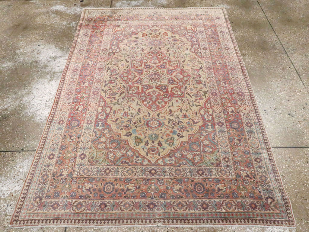 Antique Persian Tabriz Rug, No.13362 - Galerie Shabab