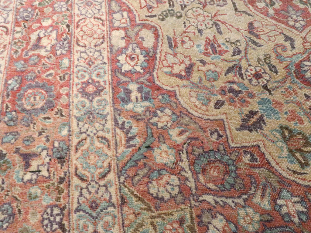 Antique Persian Tabriz Rug, No.13362 - Galerie Shabab