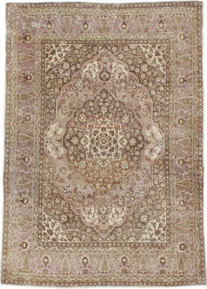 Antique Persian Tabriz Rug, No.13363 - Galerie Shabab